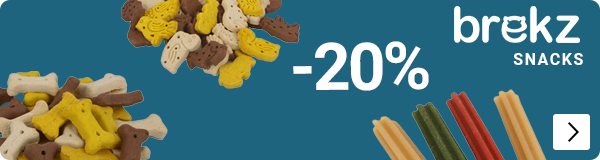 BREKZ SNACKS 20% korting DOG