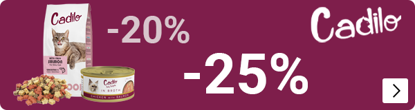 CADILO tot 25% korting CAT