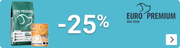 EURO PREMIUM DROOG- EN NATVOER 25% korting DOG