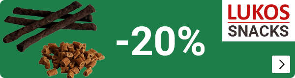 LUKOS snacks 20% korting DOG
