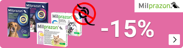 MILPRAZON 15% korting DOG CAT