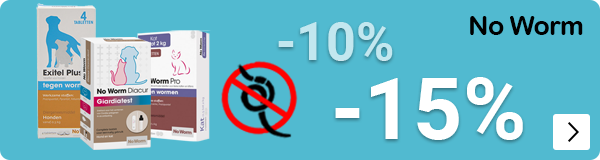 NO WORM tot 15% korting DOG CAT