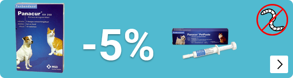 PANACUR ontworming 5% korting DOG CAT