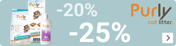 PURLY tot 25% korting CAT