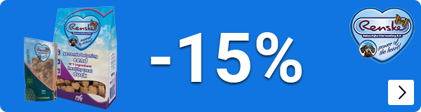 RENSKE SNACKS 15% korting DOG