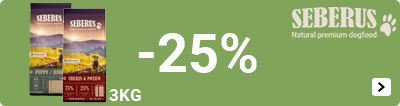 SEBERUS KLEINVERPAKKING 25% korting DOG