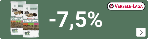 Versele laga Complete diverse varianten knaagdiervoer 7,5% korting