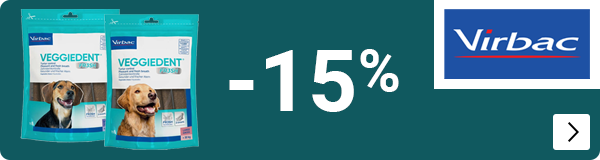 VEGGIEDENT Virbac 15% korting DOG