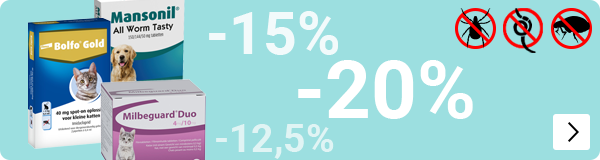 PARACITAIRE MAAND DIV DOG CAT