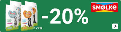 Smølke hondenvoer 12kg bundels 20% korting DOG