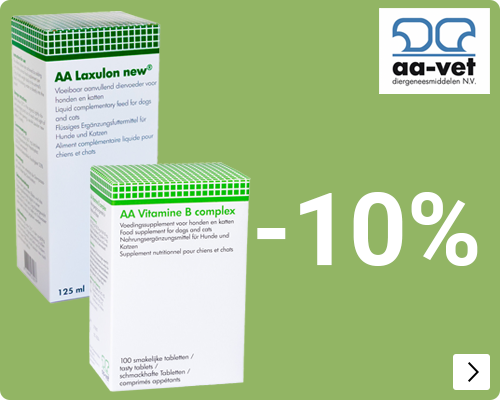 AA-VET 10% korting DOG CAT
