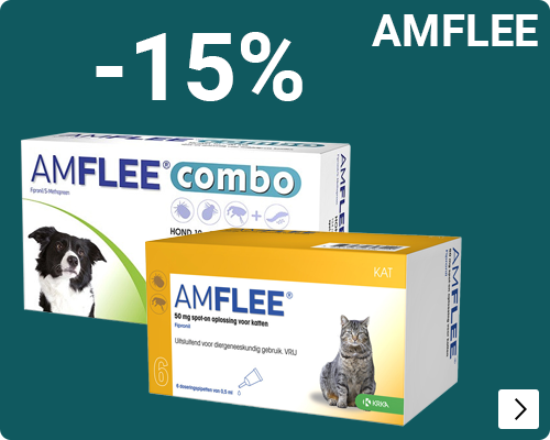 AMFLEE 15% korting DOG CAT