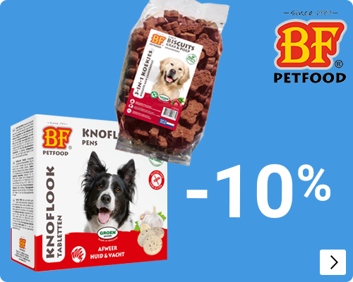 BF PETFOOD SNACKS 10% korting DOG
