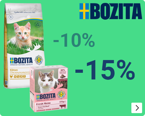 BOZITA KAT tot 15% korting CAT