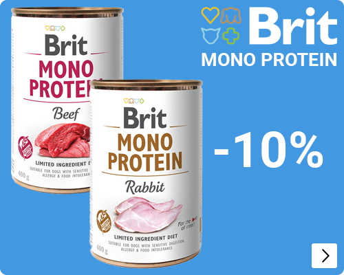 BRIT HOND mono protein 10% korting DOG