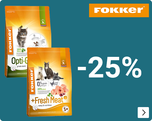 FOKKER KAT 25% korting CAT