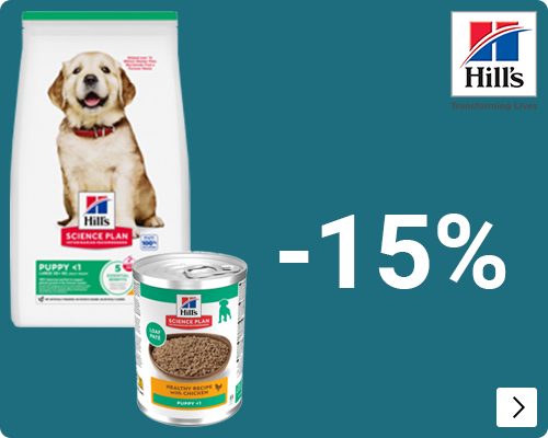 Hill's Life Stage puppy voer 15% korting DOG