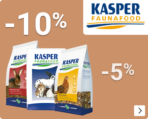 Kasper Fauna kvp 5% korting grootverpakkingen 10%
