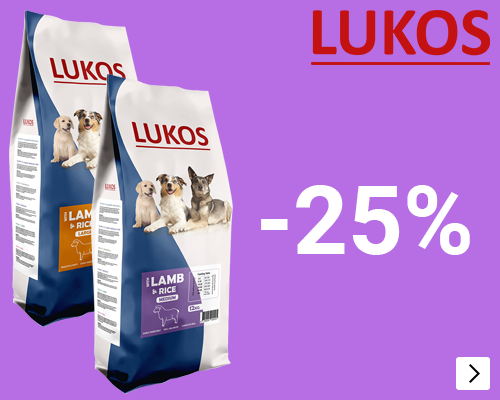 LUKOS droogvoer 25% korting DOG