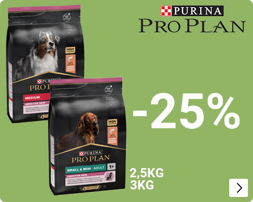 Proplan hondenvoer 2,5 og 3 kg 25% korting DOG