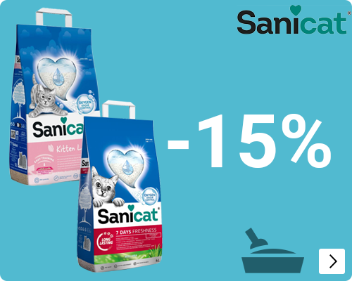 KATTENBAKVULLING SANICAT 15% korting CAT