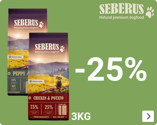 SEBERUS KLEINVERPAKKING 25% korting DOG
