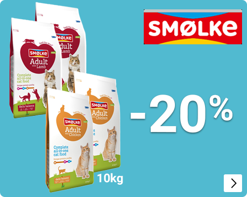 Smølke kattenvoer 10kg bundels 20% korting CAT