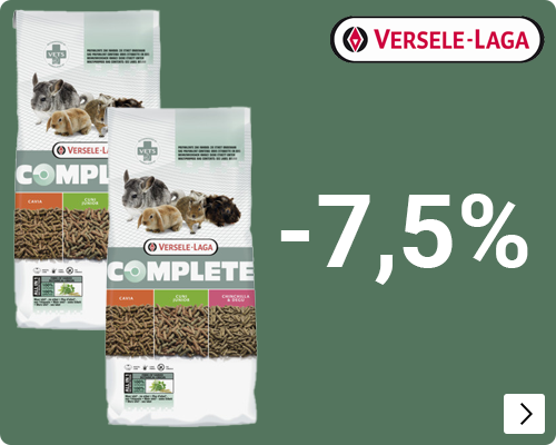 Versele laga Complete diverse varianten knaagdiervoer 7,5% korting
