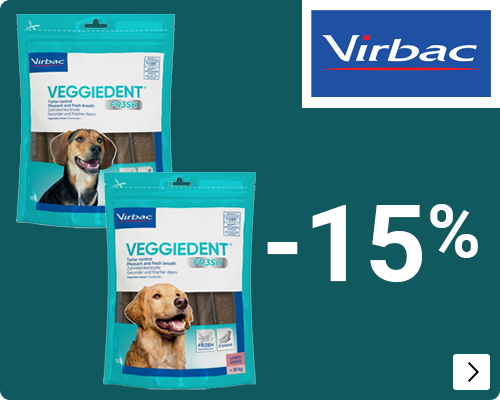 VEGGIEDENT Virbac 15% korting DOG