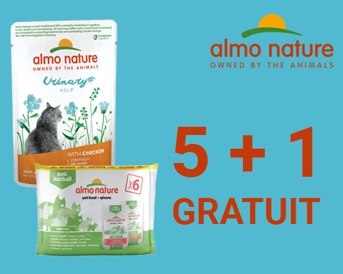 ALMO natvoer 5+1 gratis CAT