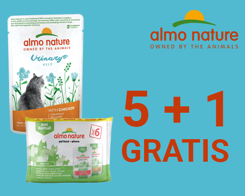 ALMO natvoer 5+1 gratis CAT
