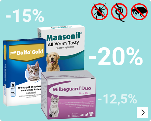 PARACITAIRE MAAND DIV DOG CAT