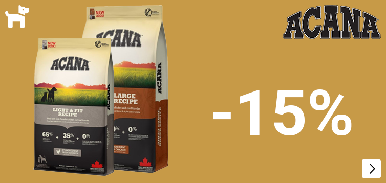 acana hondenvoer gvp vanaf 6kg 15%