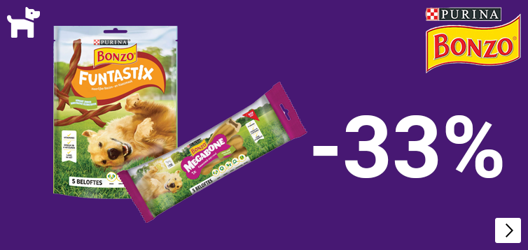 Bonzo hondensnacks 33% korting DOG