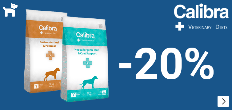 Calibra veterinair voer hond 20% korting DOG