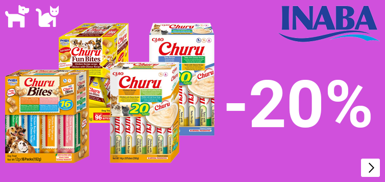 Inaba churu katten of hondensnacks 20% korting DOG CAT