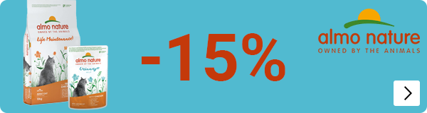 ALMO droog- en natvoer 15% korting CAT
