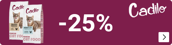 CADILO droogvoer 25% korting CAT