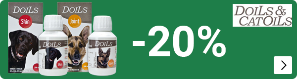 DOILS visolie 20% korting DOG