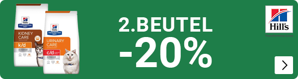 Hill's PD droogvoer kat 2e zak 20% lret op afwijkende data CAT