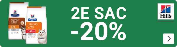 Hill's PD droogvoer kat 2e zak 20% lret op afwijkende data CAT