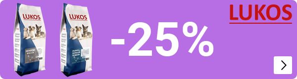 LUKOS KLEINVERPAKKING 25% korting DOG