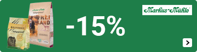 MARKUS MÜHLE droogvoer 15% korting DOG CAT