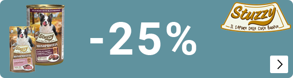 Stuzzy ALLEEN  IT 25% korting DOG
