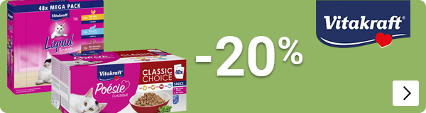 VITAKRAFT Kattensnacks 20% korting CAT