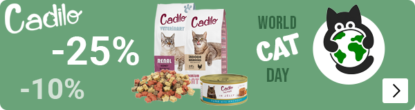 WERELDKATTENDAG CADILO tot 25% korting CAT