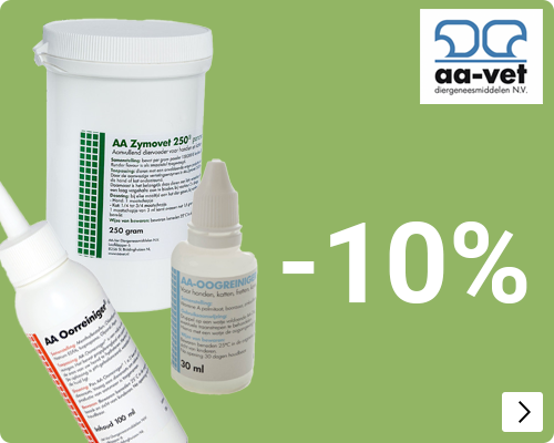AA-VET 10% korting DOG CAT