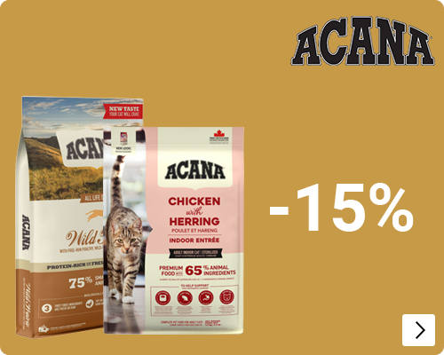 acana kattenvoer vanaf 4.5kg  15% korting CAT