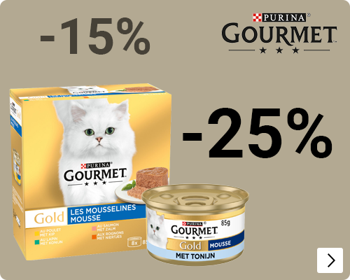 gourmet gold kattenvoer nat 15% korting, multipacks 25% korting CAT
