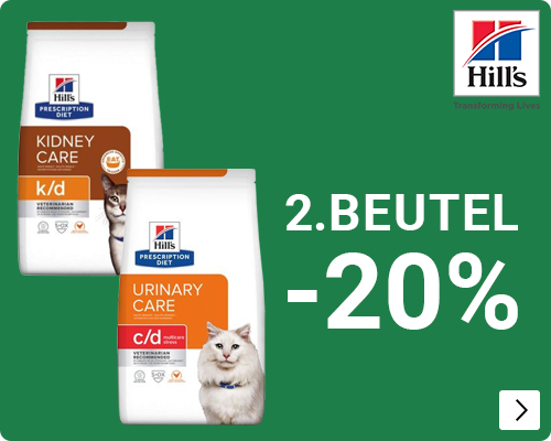 Hill's PD droogvoer kat 2e zak 20% lret op afwijkende data CAT
